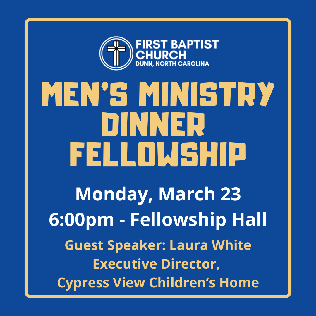 Men's Ministry Dinner Fellowship