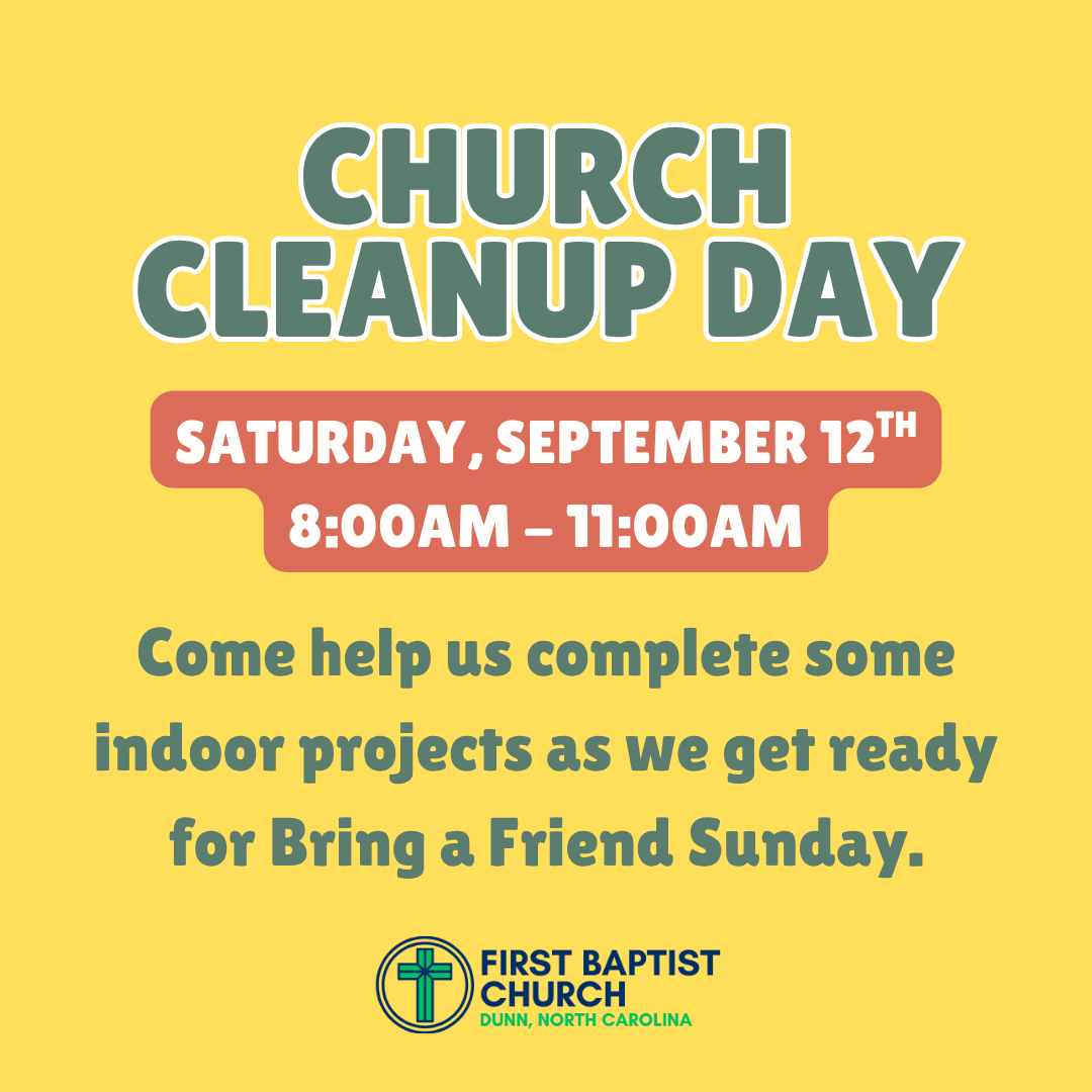 Church Cleanup Day