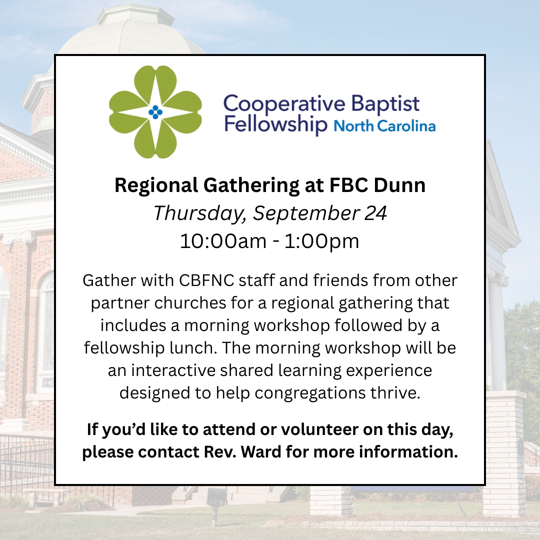 CBFNC Regional Gathering