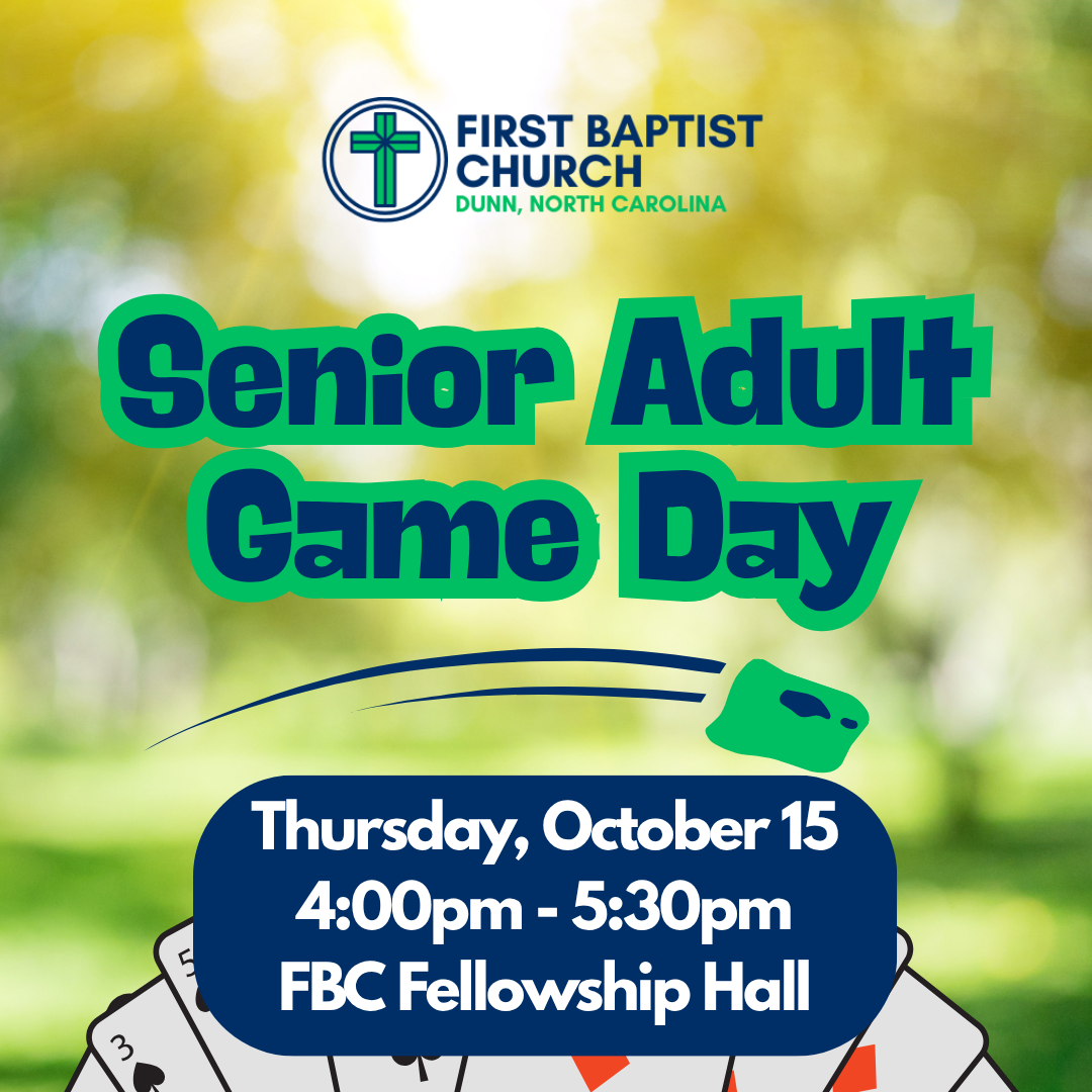 Senior Adult Game Day