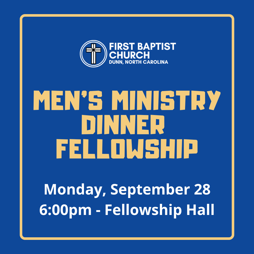 Men's Ministry Dinner Fellowship