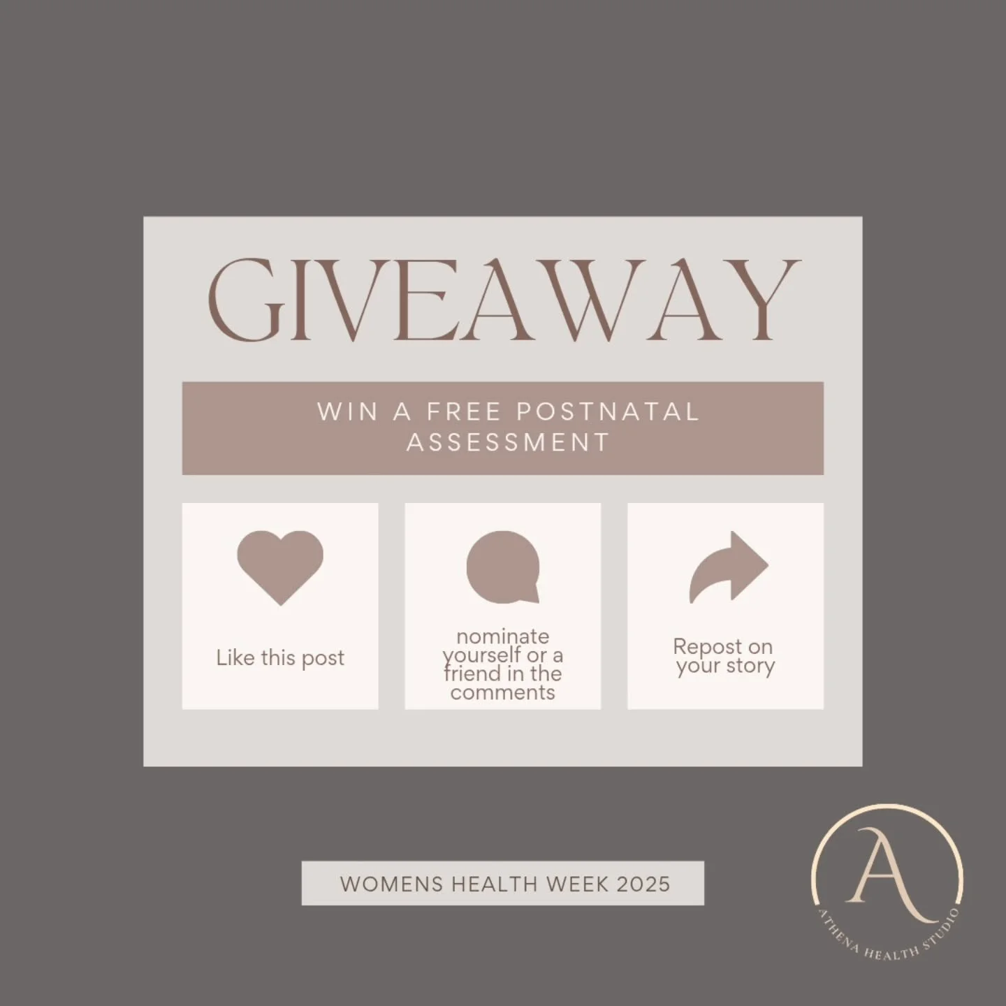 Womens health week

A postnatal assessment with a pelvic health physio is recommended to guide recovery and prevent future problems. 

It is beneficial after both csection and vaginal births.

This postpartum appointment is all about you 😊

A draw w