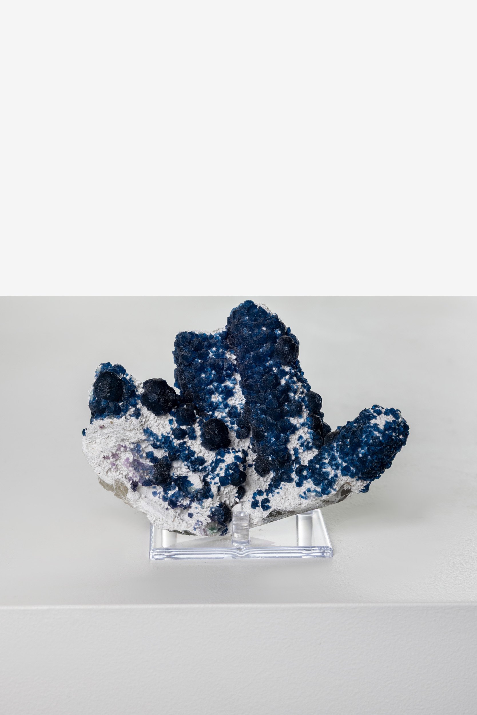 Blueberry Fluorite (set of 2 peices)