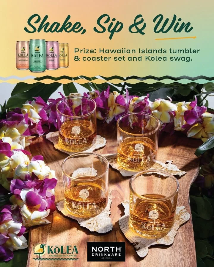 🫧 GIVEAWAY ALERT 🫧

We&rsquo;re teaming up with @northdrinkware to bring a little island magic to your holiday season.

Enter by 12/31 for your chance to win the ultimate Hawai&lsquo;i-inspired cocktail kit, featuring:

🥃 A Hawaiian Islands Tumble