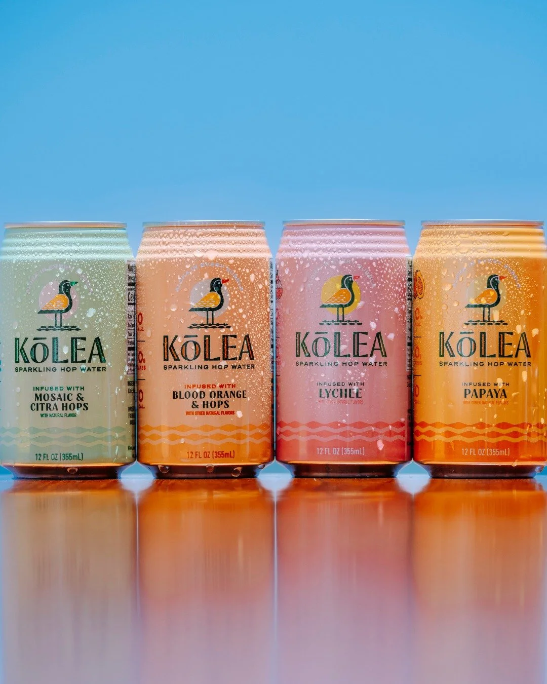 Non-alcoholic, refreshing, and endlessly versatile.�Made in Hawaiʻi, Kōlea Sparkling Hop Water is free of alcohol, caffeine, gluten, sugar, and calories.🫧 

Enjoy all four island-inspired flavors on their own or mixed into your favorite cocktail for