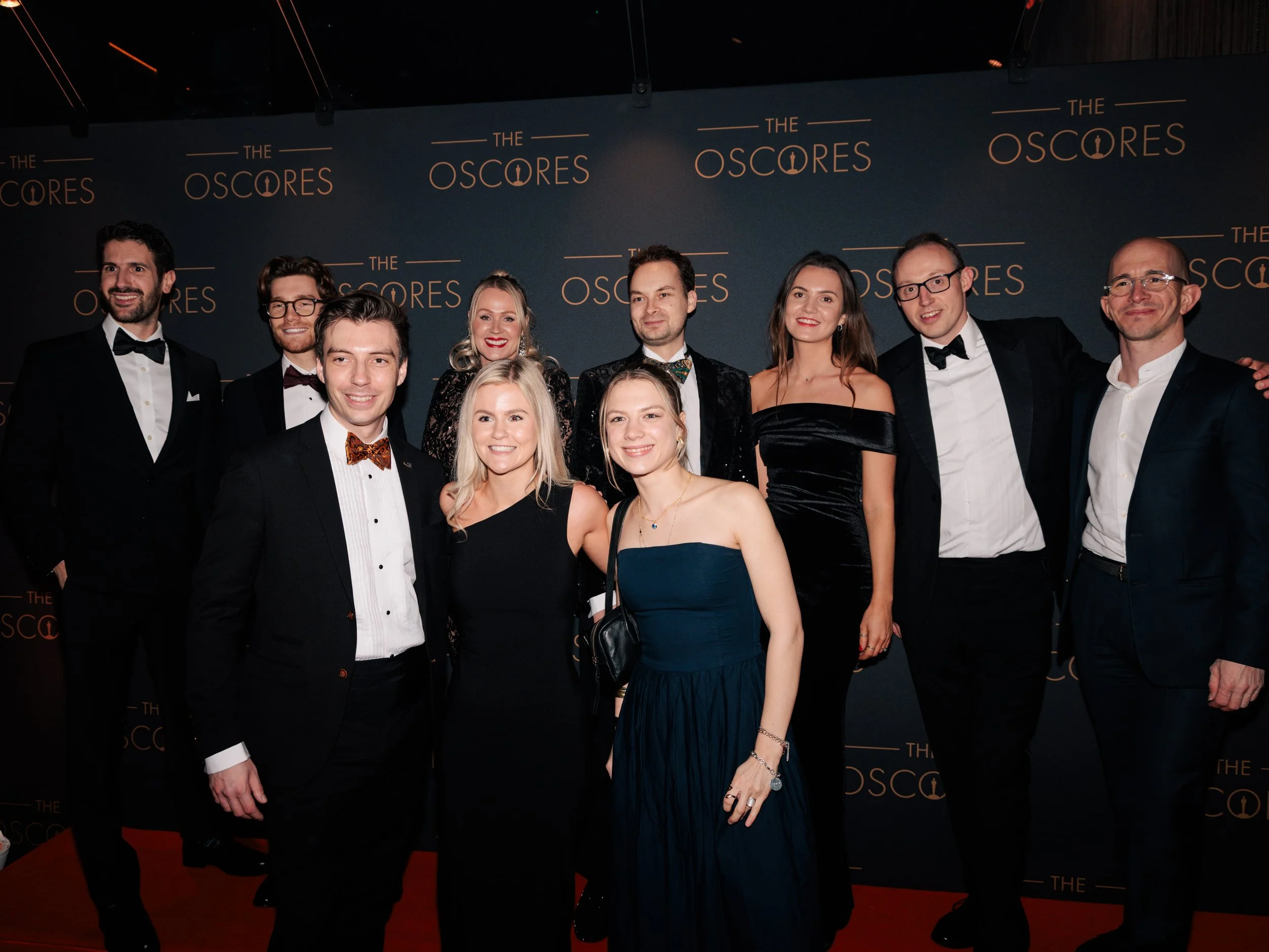 Guests dressed to impress at Oscars themed corporate party London