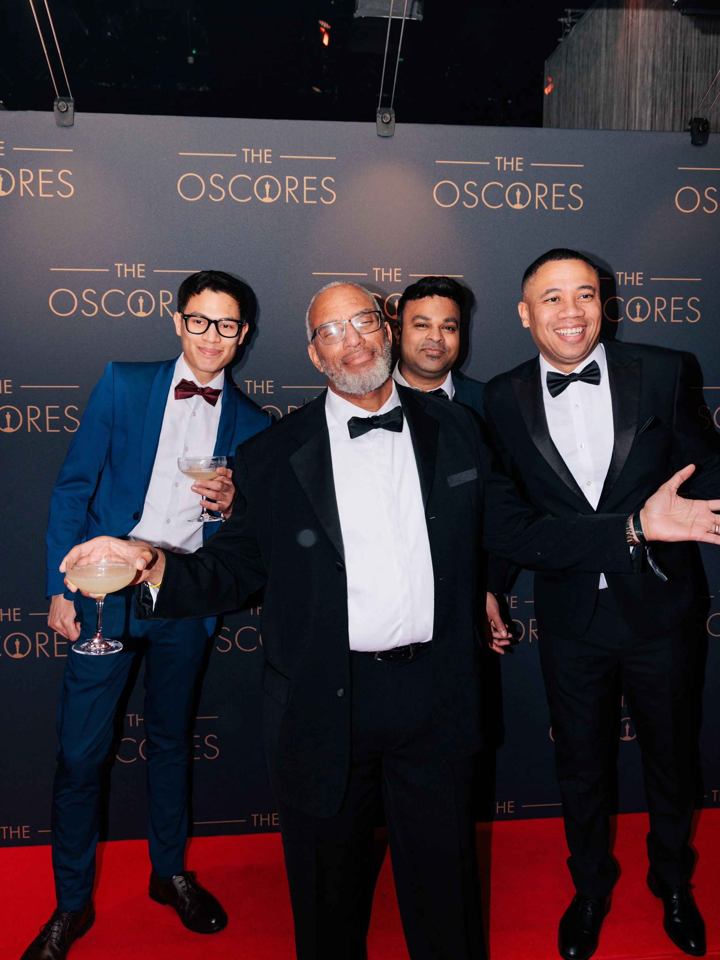 Oscars themed party London documentary event photography
