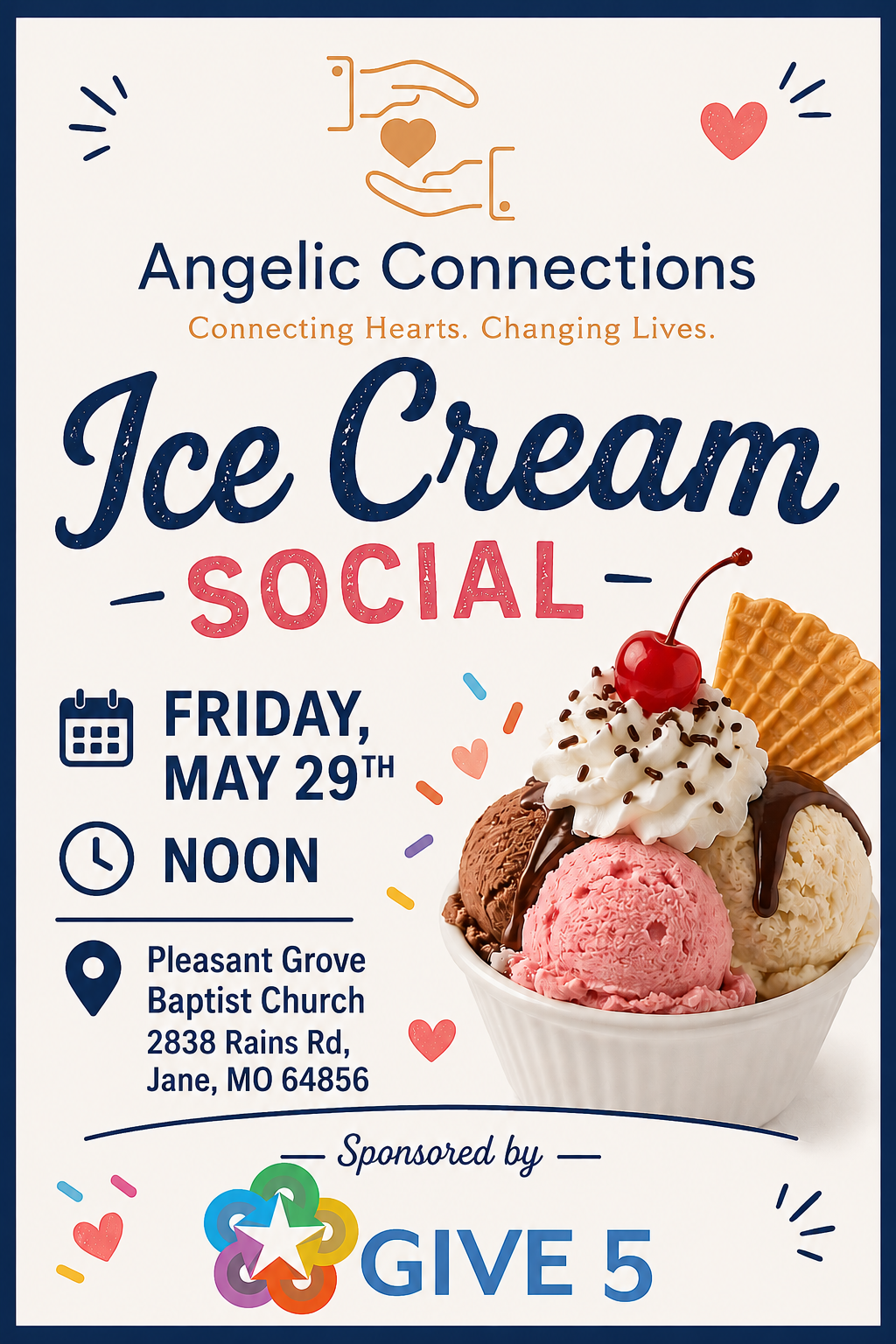 Angelic Connections Ice Cream Social