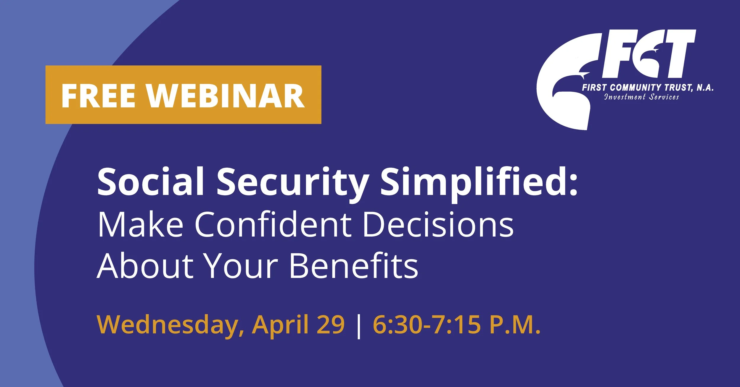 Social Security Simplified Webinar