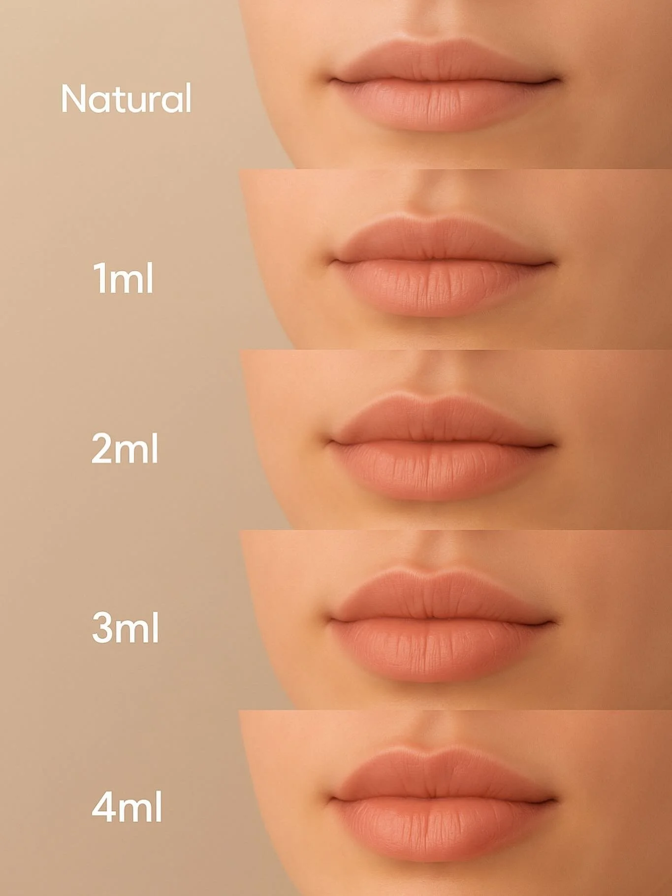💋 From subtle to full glam &mdash; here&rsquo;s what 1ml to 4ml of lip filler can do!

✨ Everyone&rsquo;s lip journey is unique. Some love a soft enhancement, while others want a bolder transformation. At The Aesthetic Lab, I&rsquo;ll help you find 
