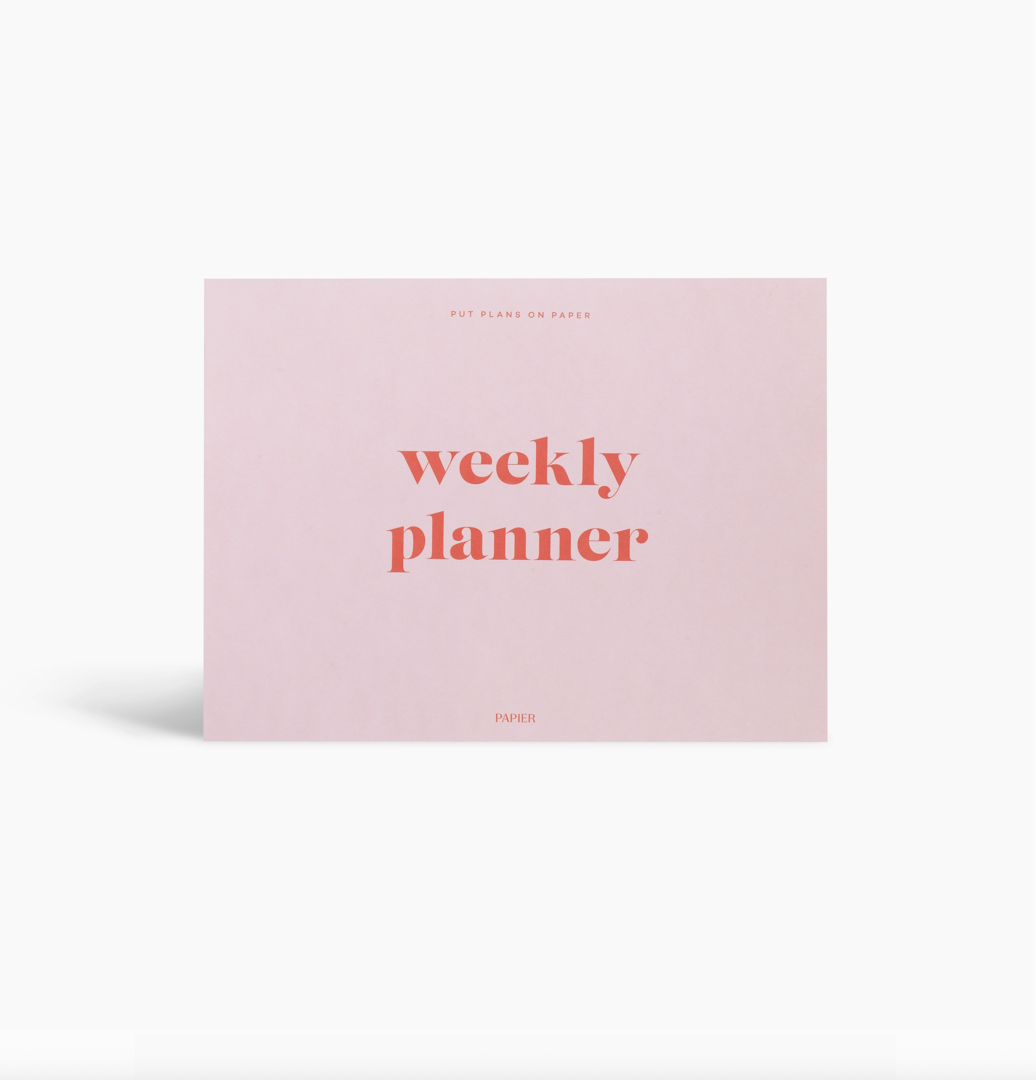 Papier Weekly Planner