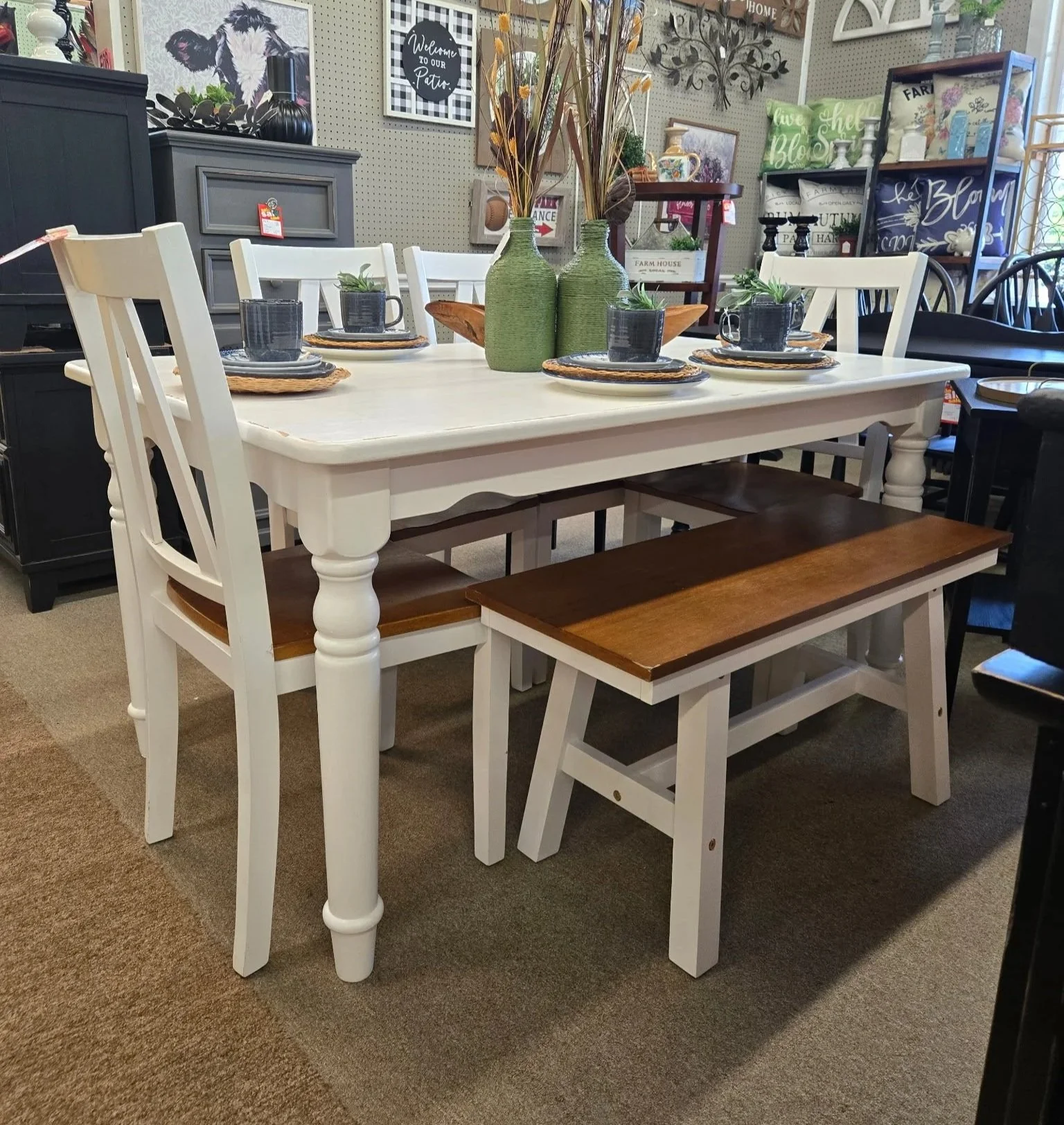 The Family Hearth Dining Set