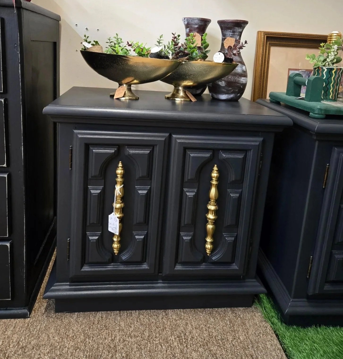 Golden Cloak Nightstand (SOLD)