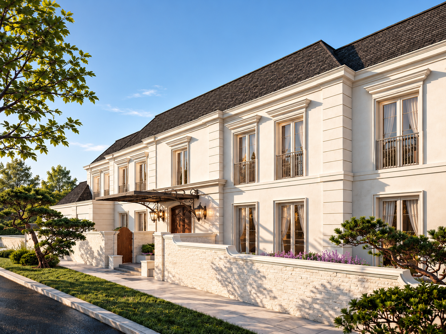 Elegant French Neoclassical Mansion.png