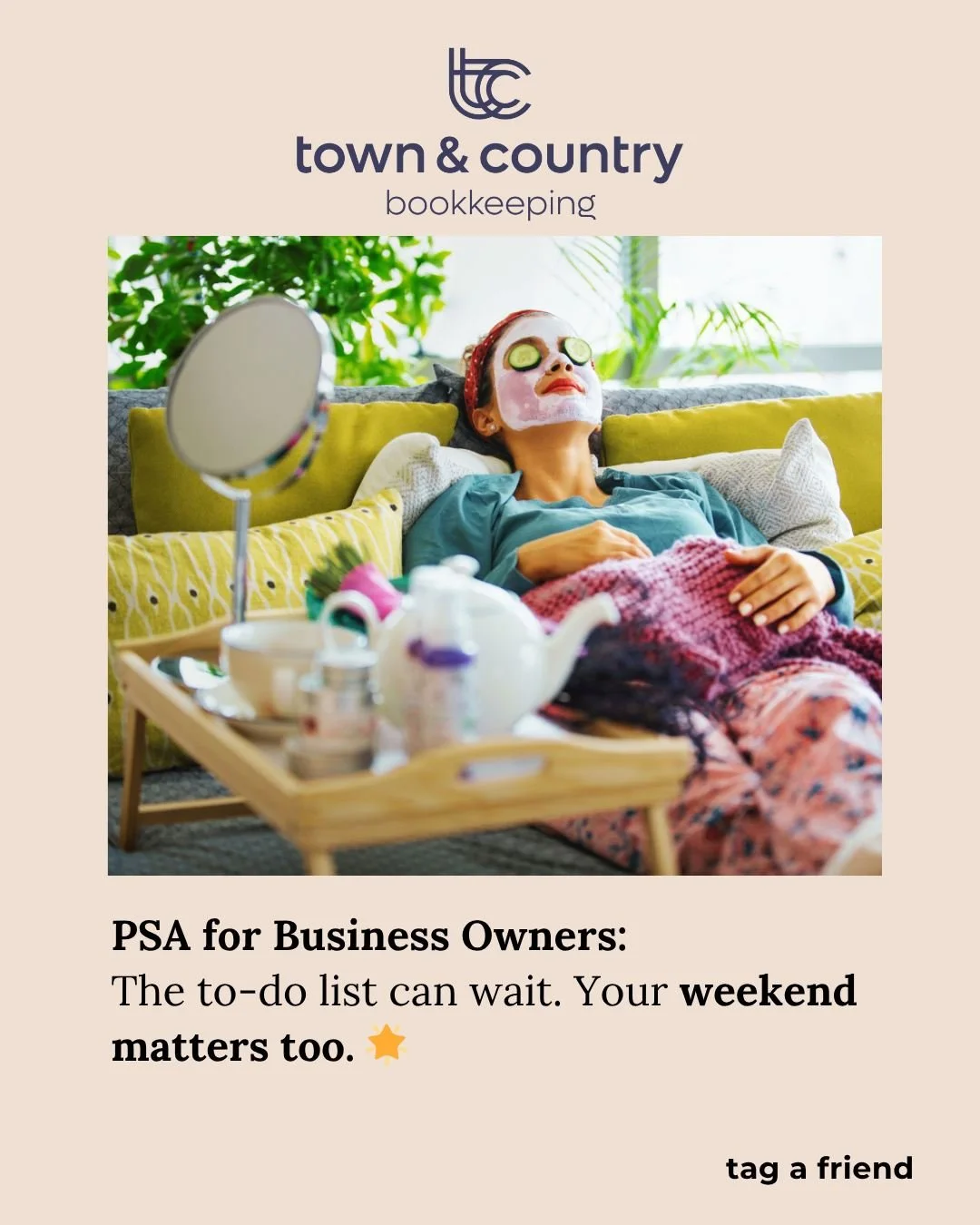 Enjoy your weekend&hellip; I&rsquo;ll see you on Monday!
.
.
.
#BusinessOwnerLife #WorkLifeBalance #RelaxAndRecharge #SwitchOffToRecharge #CommunitySupport #TownAndCountryBookkeeping  #goulburn #nsw #australia #whatsongoulburn  #happeningingoulburn #