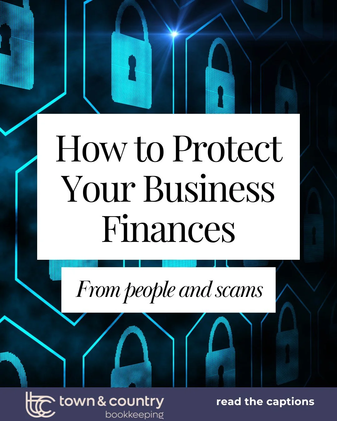 Fraud and scams are on the rise and small businesses are often the target. 

Here are key steps to keep your finances safe:

1. Only give financial account access to trusted team members who truly need it.

2. Always separate duties (for example, the