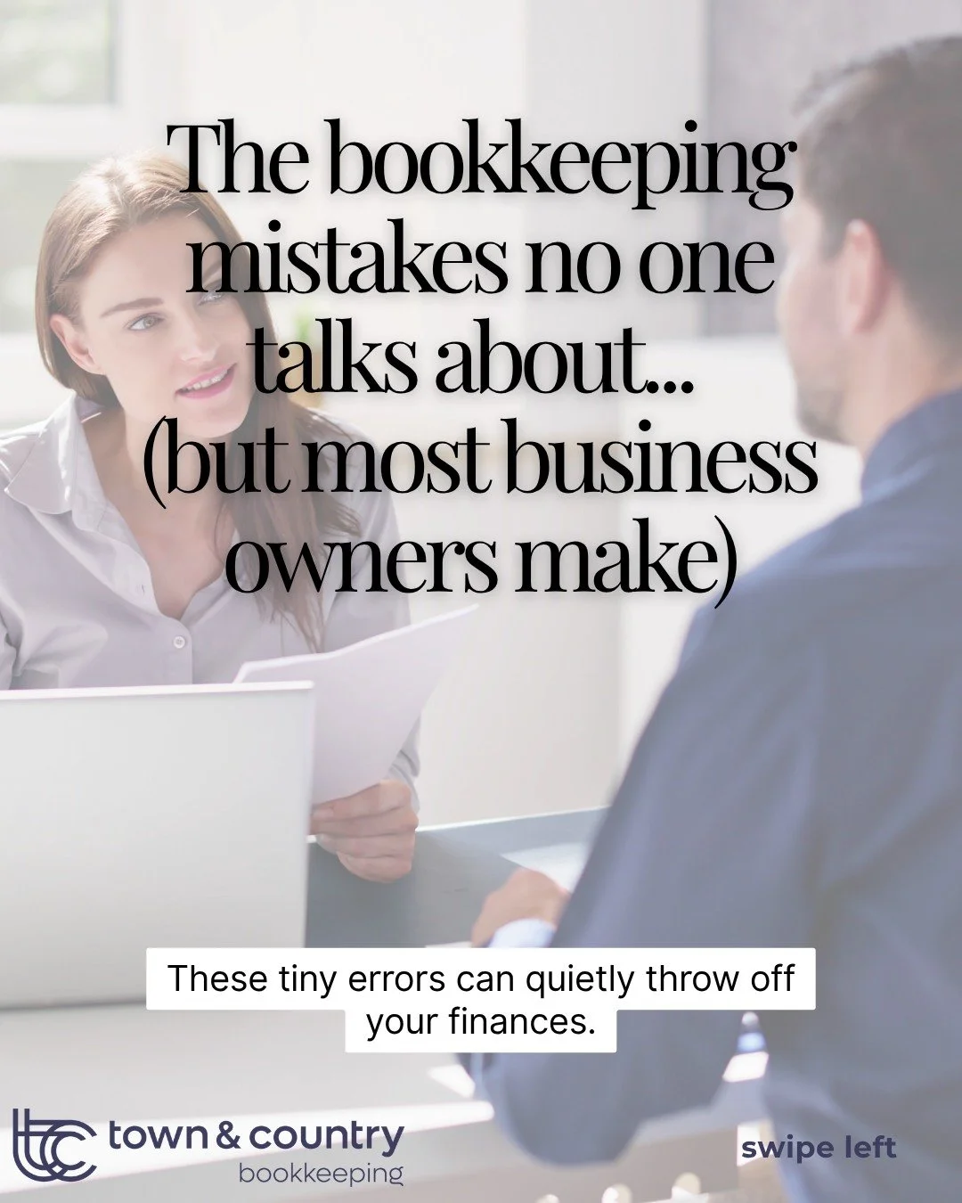 Here are a few less common bookkeeping mistakes and how to fix them.

Having trouble keeping your books accurate? 

Let&rsquo;s fix that. Partner with us to get clean, organised financials and peace of mind all year long.

Schedule a call with us tod