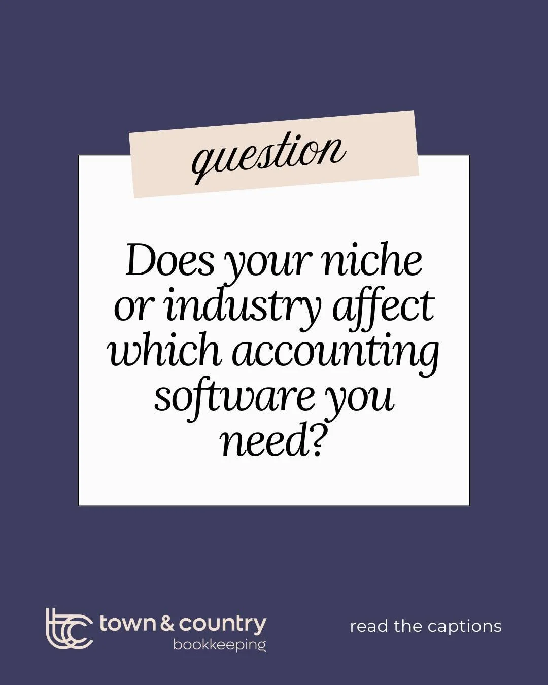 Short answer, yes.

Different industries have different needs. A service based business may need strong invoicing and time tracking, while a product based business may need inventory management. 

Contractors, online businesses and retailers all trac