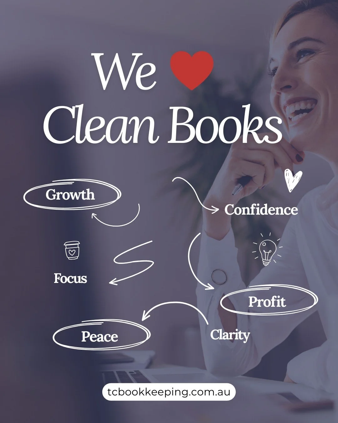 When your books are clean, decisions are easier, stress is lower and you actually know where your business stands. 

Clean numbers create clarity and confidence.

We can get you there.

If this is the week you want clearer numbers and more confidence