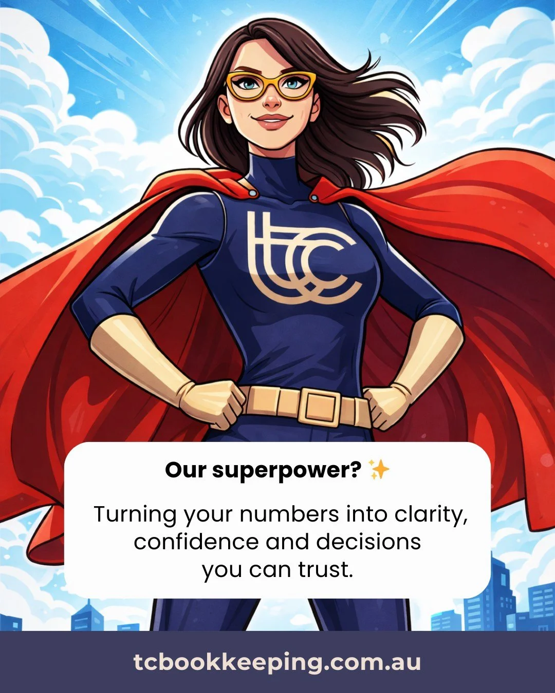 Numbers shouldn&rsquo;t feel confusing or overwhelming.

Turning financial information into clarity and confidence is our superpower. ✨

When you understand your financial position clearly, you make better decisions - with confidence.

We work alongs