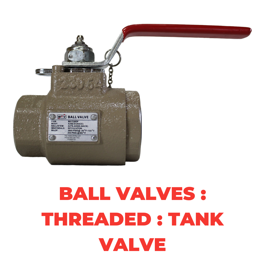Ball Valves : Threaded : Tank Valve