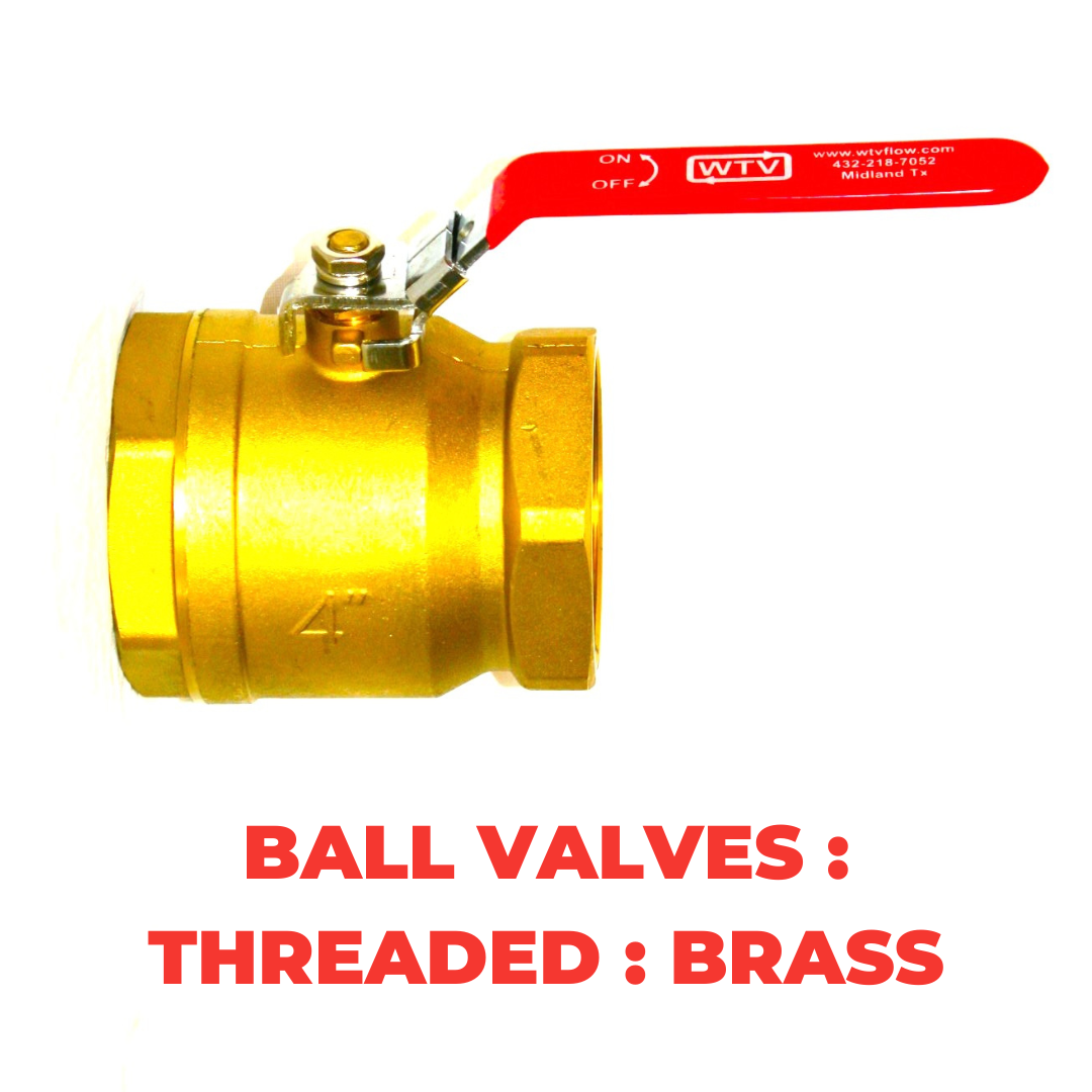 Ball Valves : Threaded : Brass