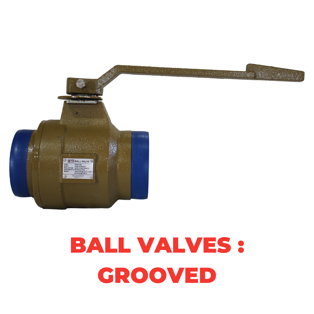 Ball Valves : Grooved