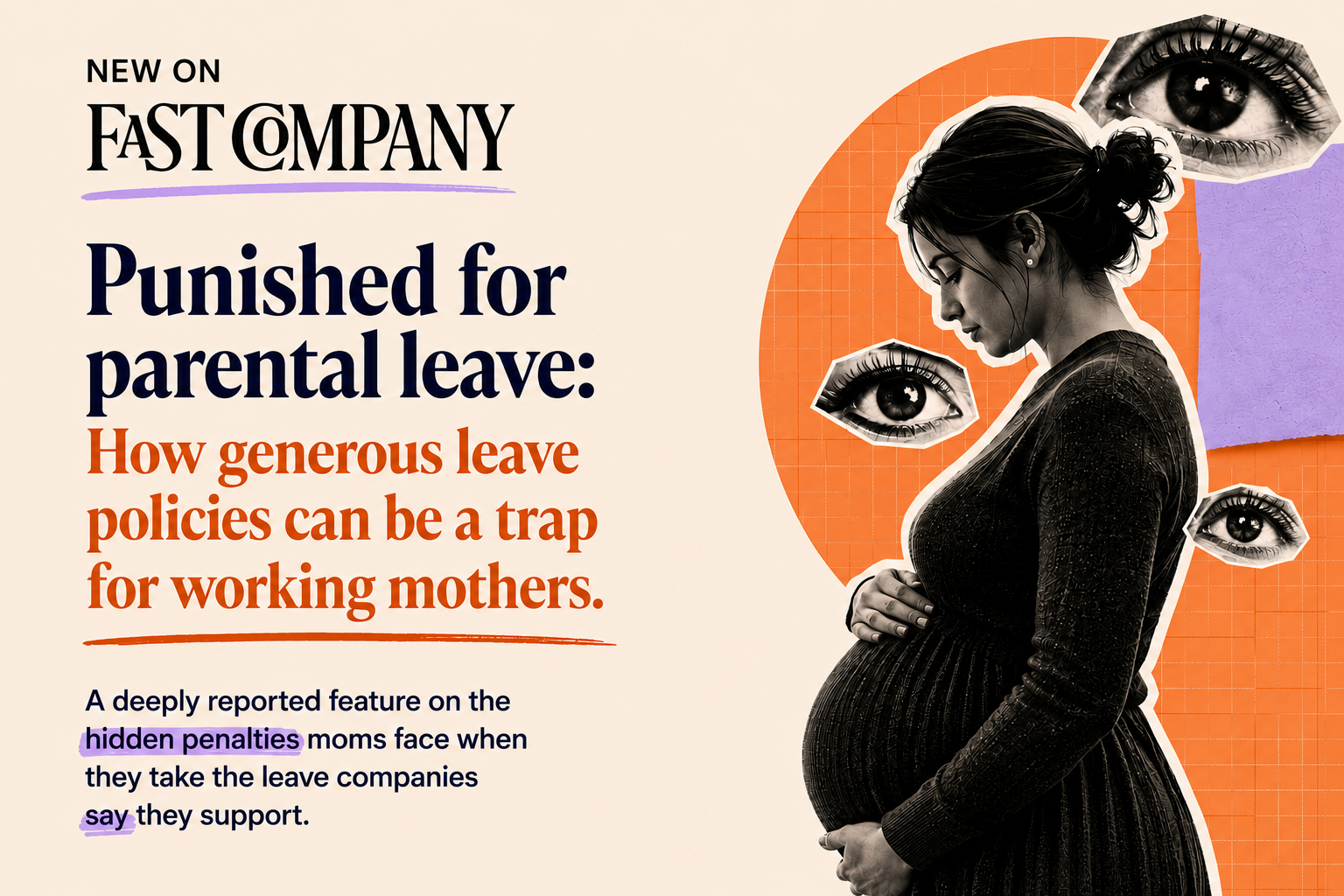 Mother Cover in Fast Company: On Parental Leave, Pregnancy Discrimination, and the Plan Most Companies Don't Have