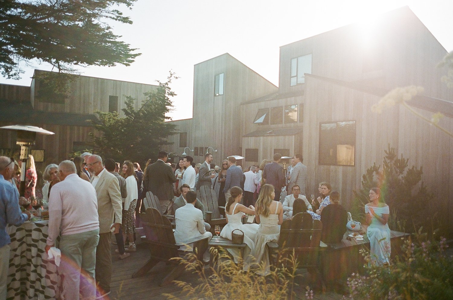 Northern California welcome party with burgers