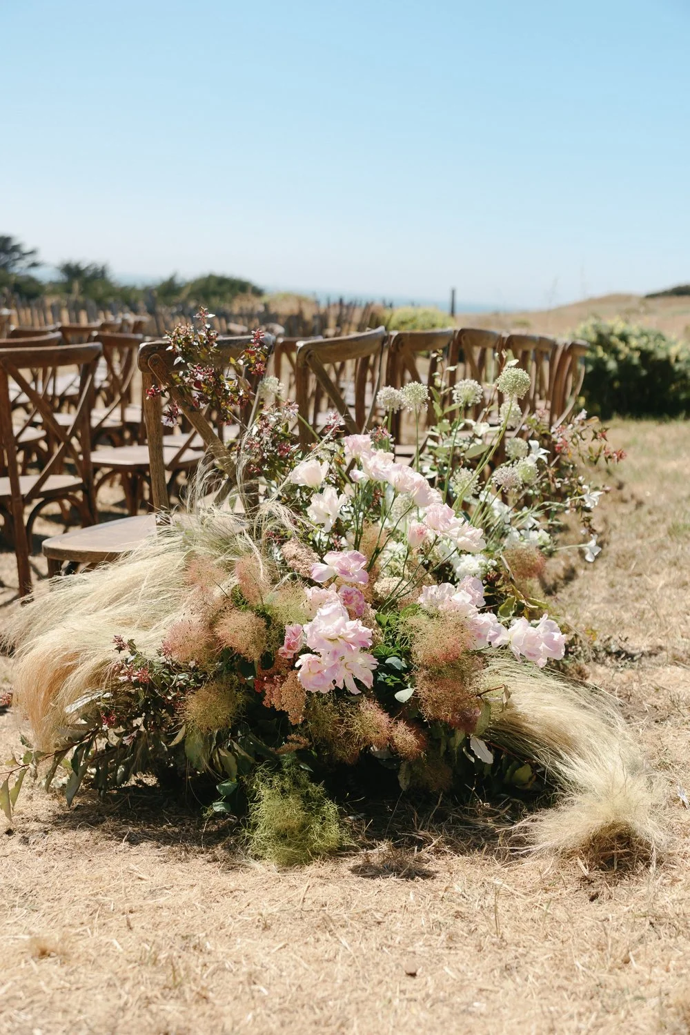 Wild Ceremony florals made with california native plants