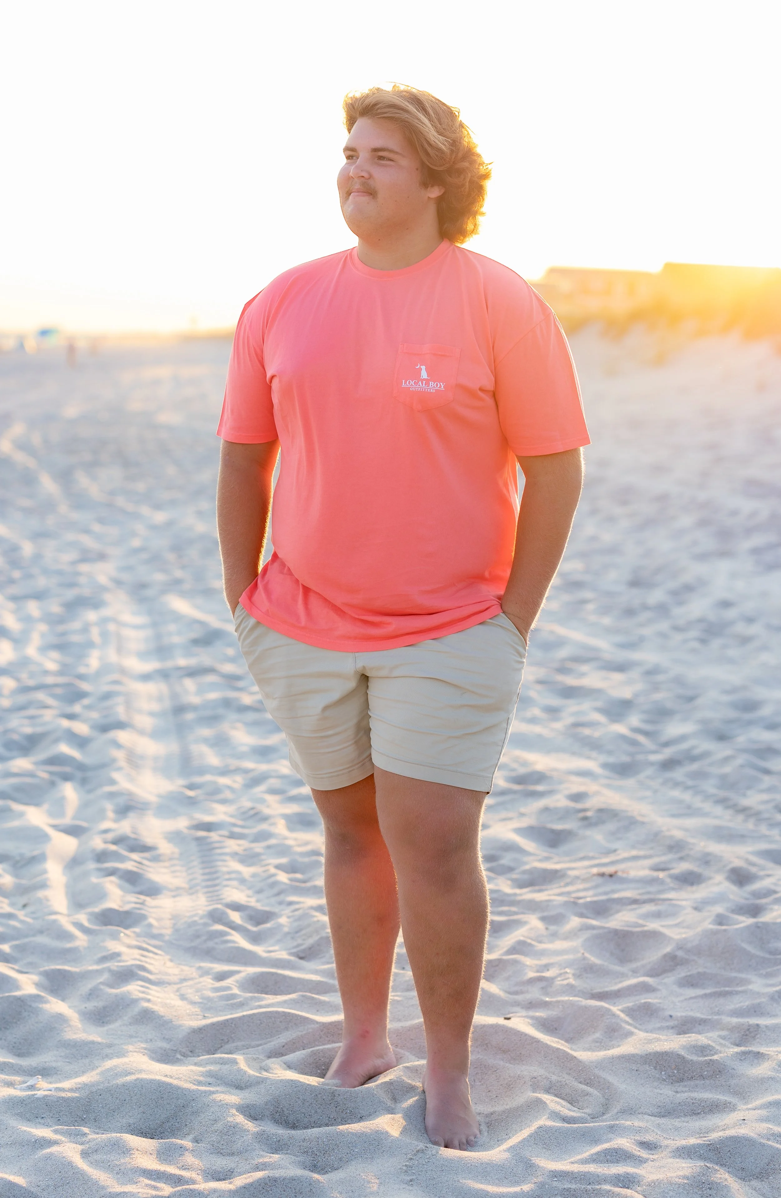 Male Senior Photography Oak Island, NC