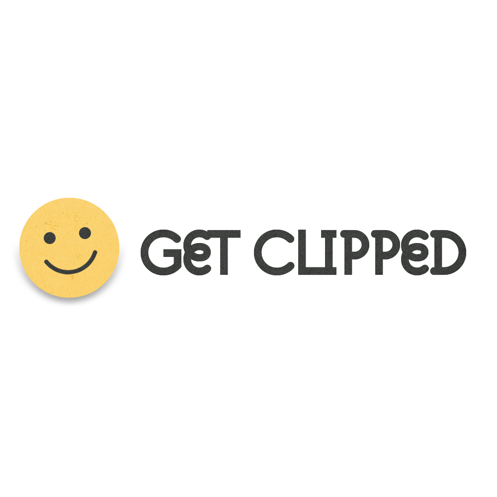 A graphic with a yellow smiley face emoji followed by the words 'Get Your' in bold, black text.