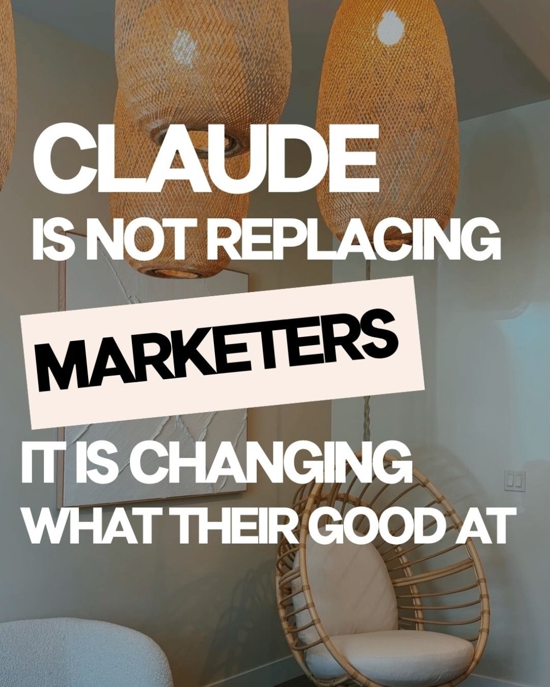 AI is changing the game, but it's not replacing marketers. Instead, it's highlighting the importance of strategic thinking and creativity. As content creation gets easier, the real value lies in knowing what resonates and what doesn't. Good marketers