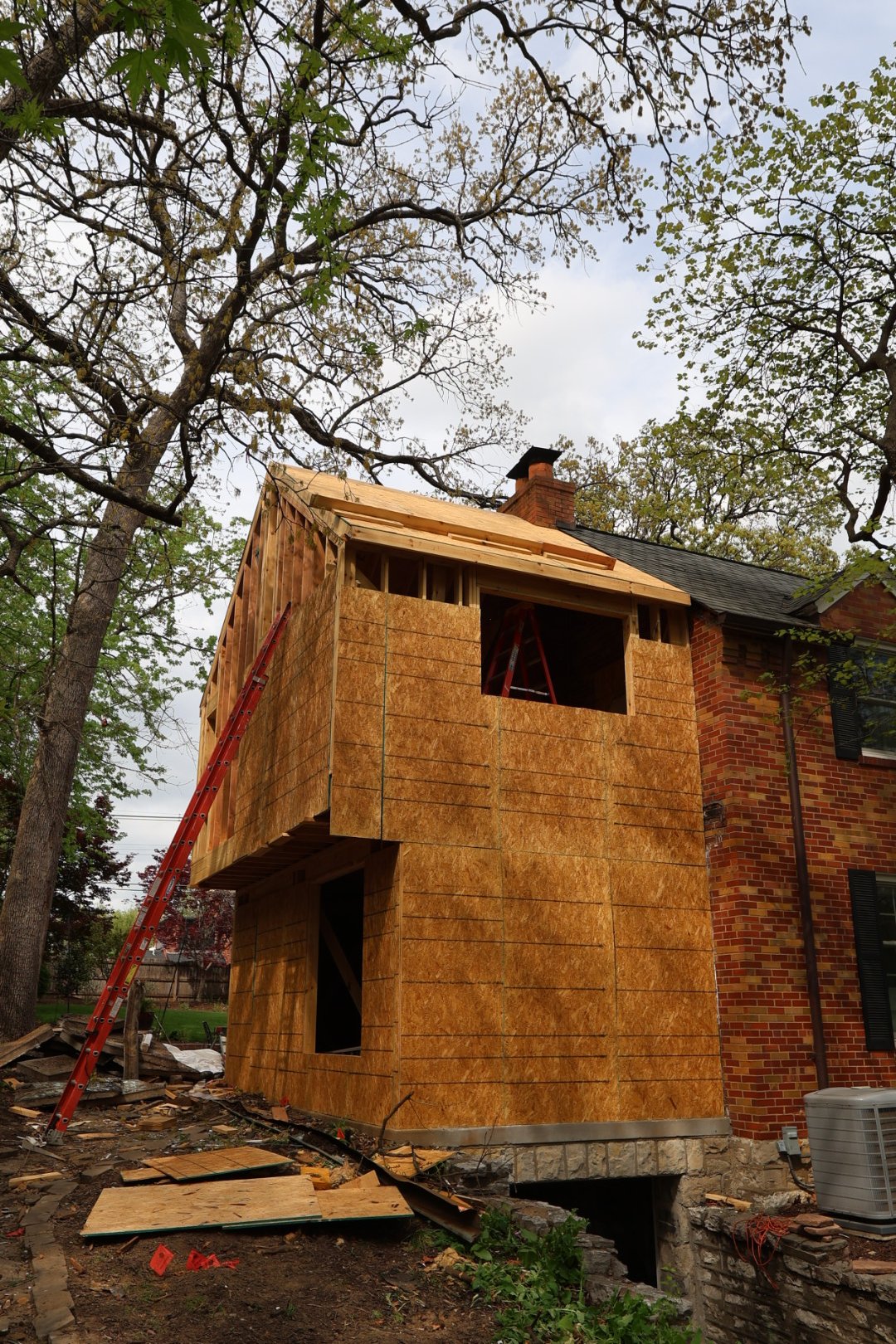 Home Addition Framing