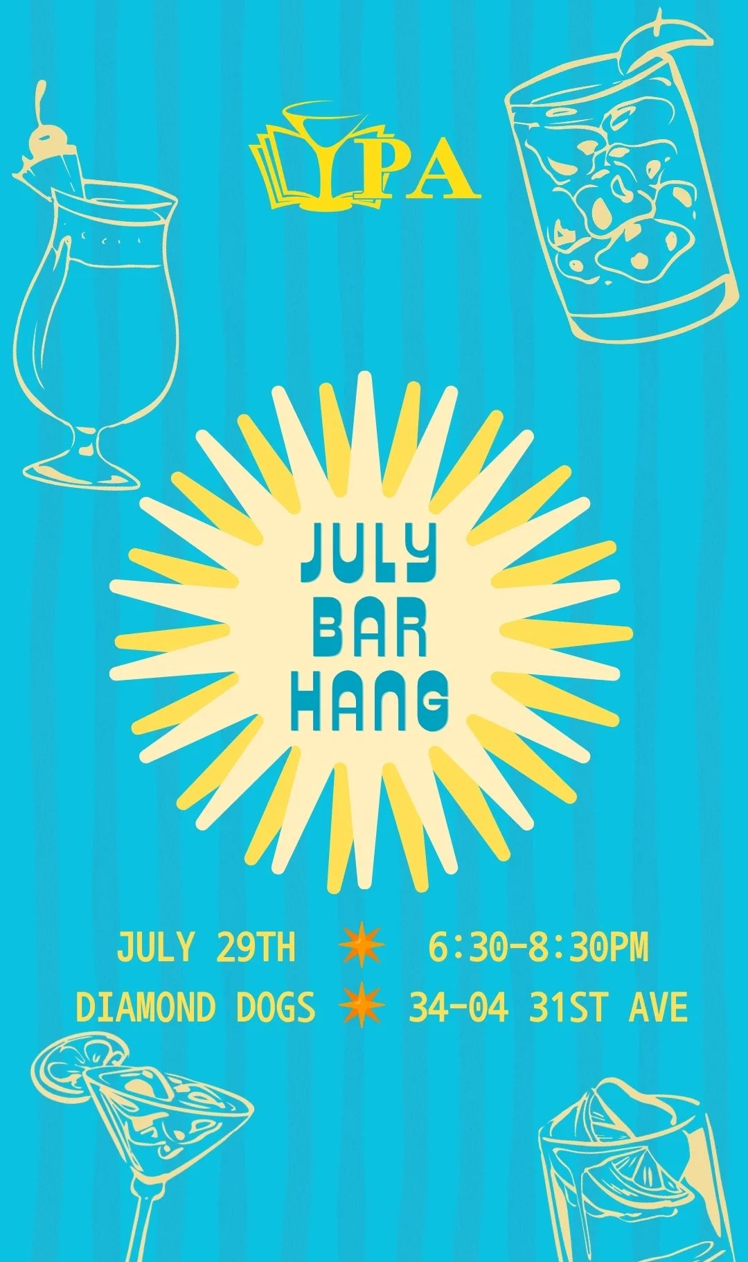 July YPA Bar Hang
