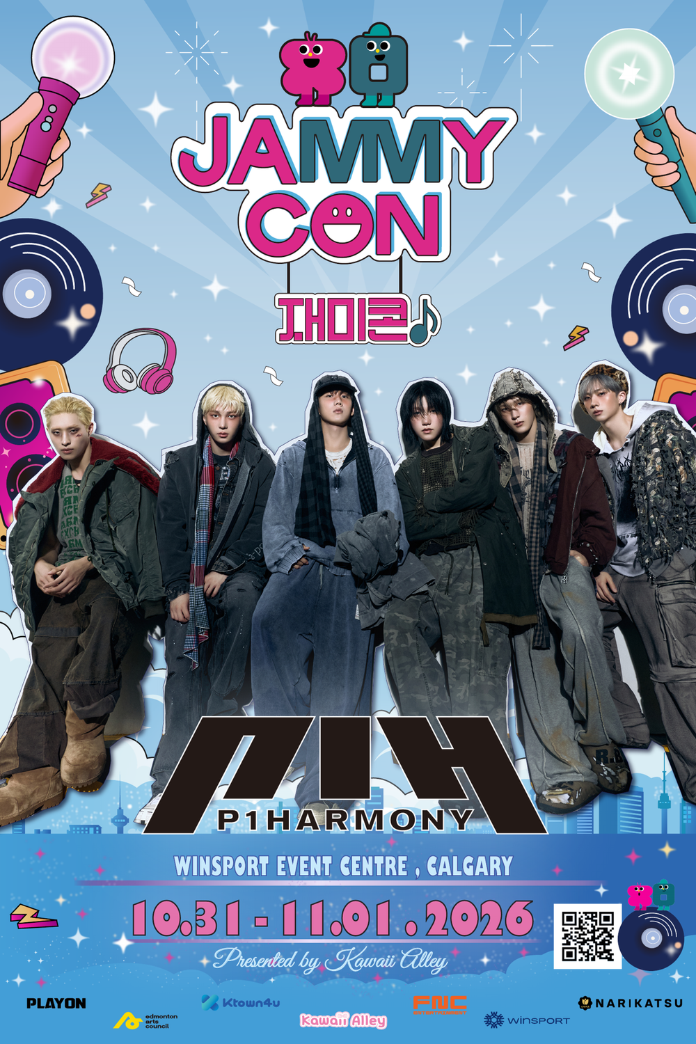 JAMMY CON P1Harmony poster