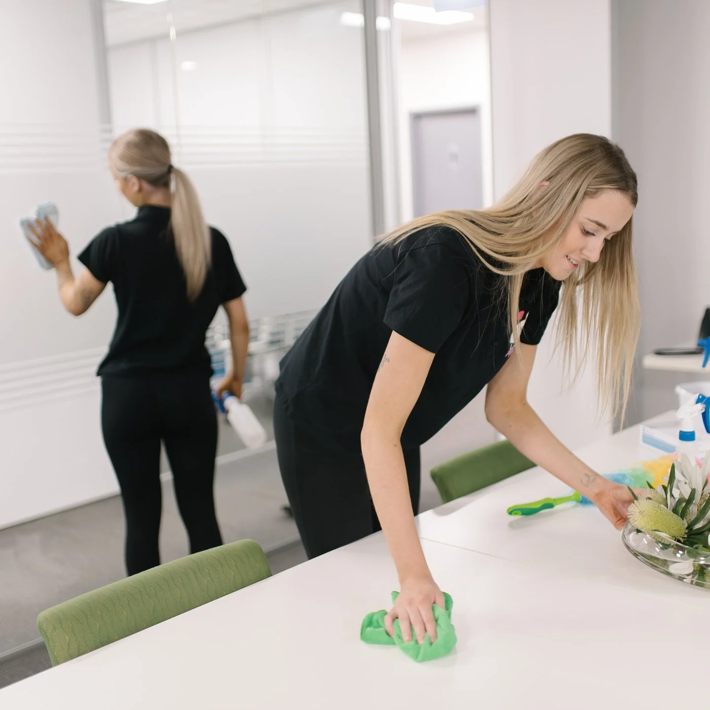Not all cleaning companies operate the same way - here&rsquo;s what sets our team structure apart:

👉 Every cleaner is employed directly by us &mdash; no subcontractors, no outsourcing, and no mystery faces at your door
👉 We have an in-house admin 