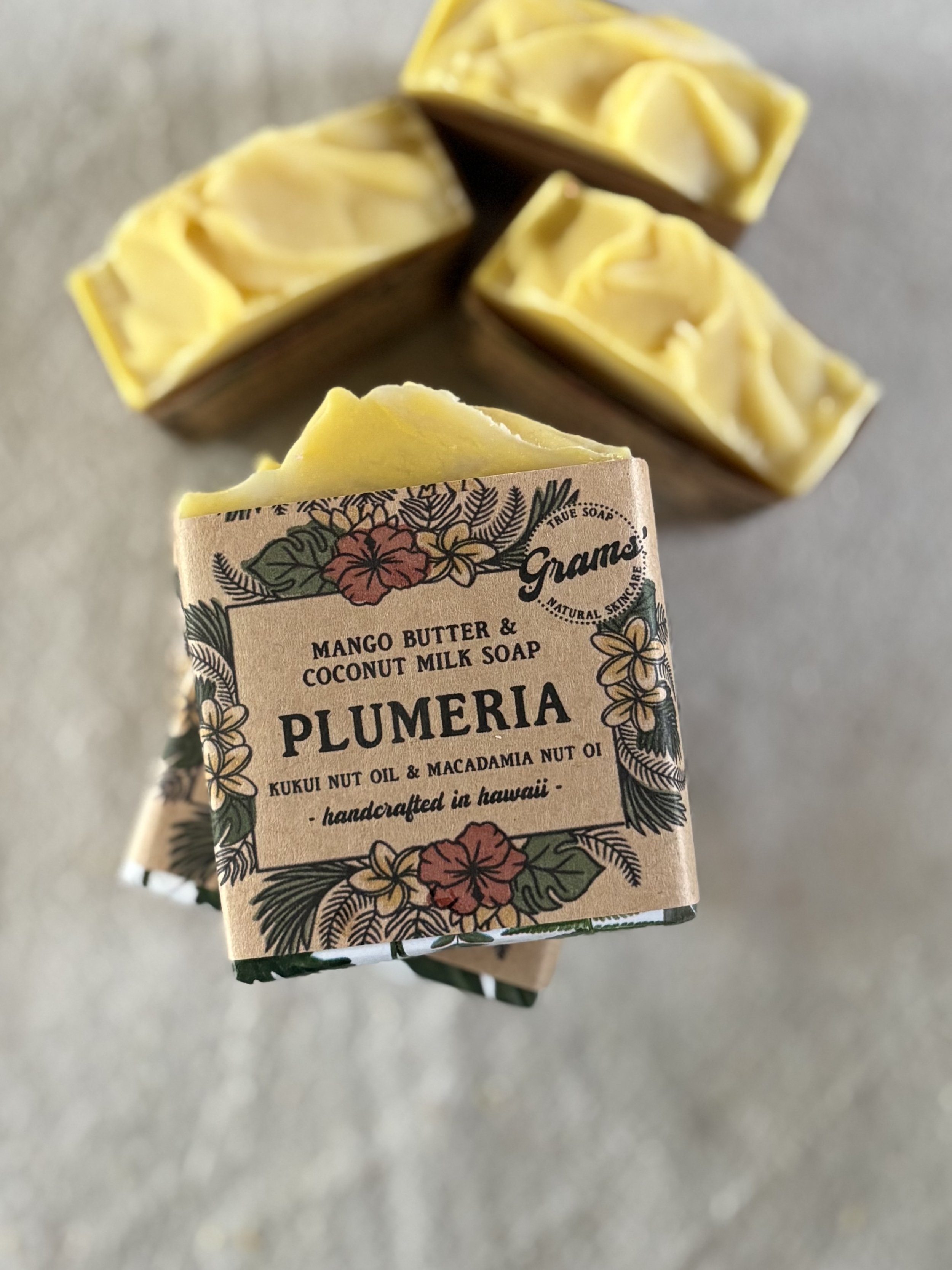 Plumeria Coconut Milk Soap