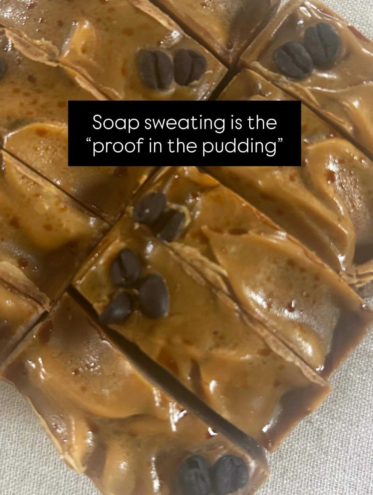 Rainy day today n beautiful Hawaii nei, And we all feeling it, including my soaps 😅When humidity hits, my soaps glisten. Did you know soaps can sweat? 
That&rsquo;s not a flaw &mdash; it&rsquo;s proof in the pudding! Natural glycerin is pulling in m