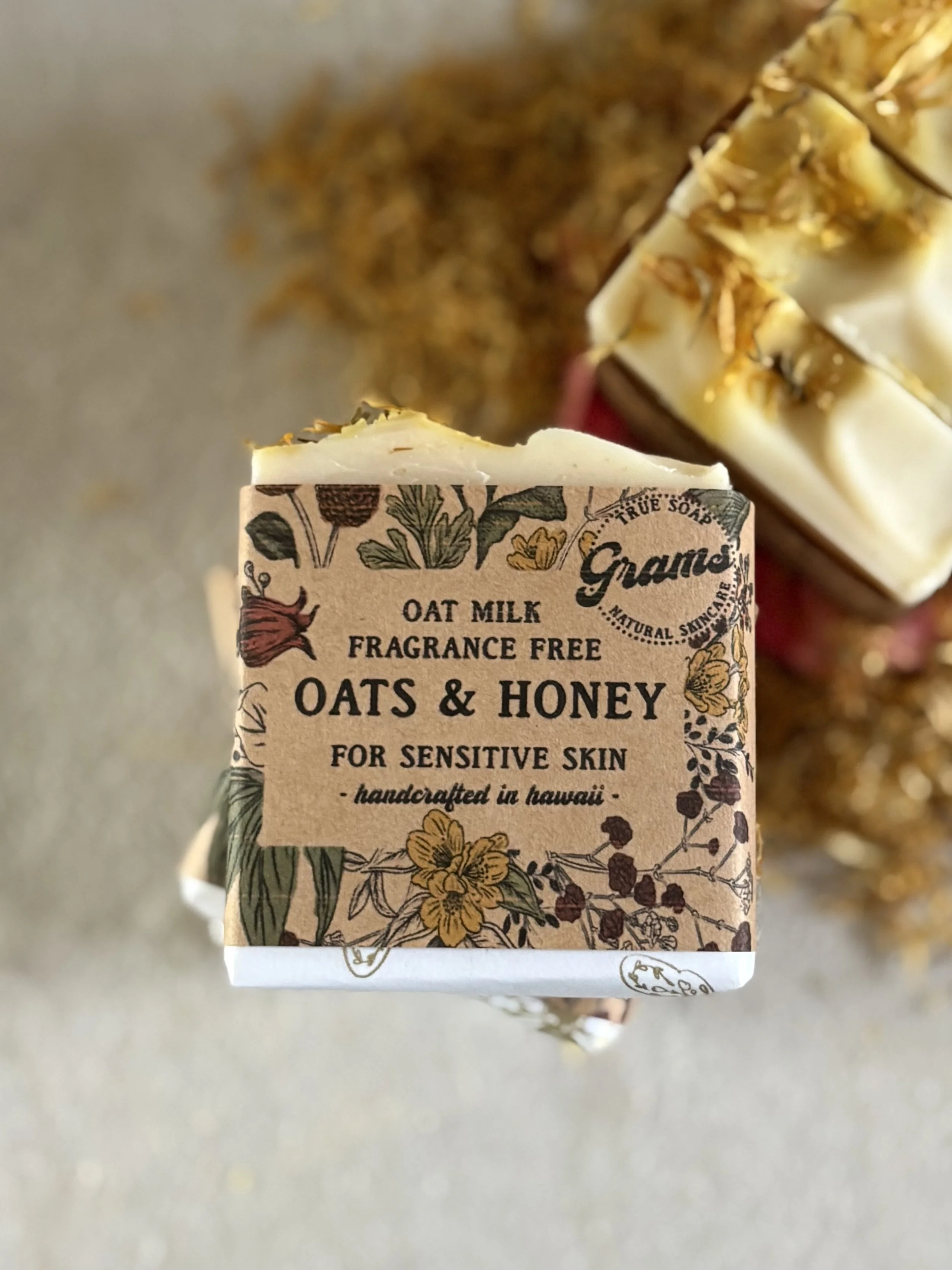 Fragrance Free Classic Oatmeal Soap