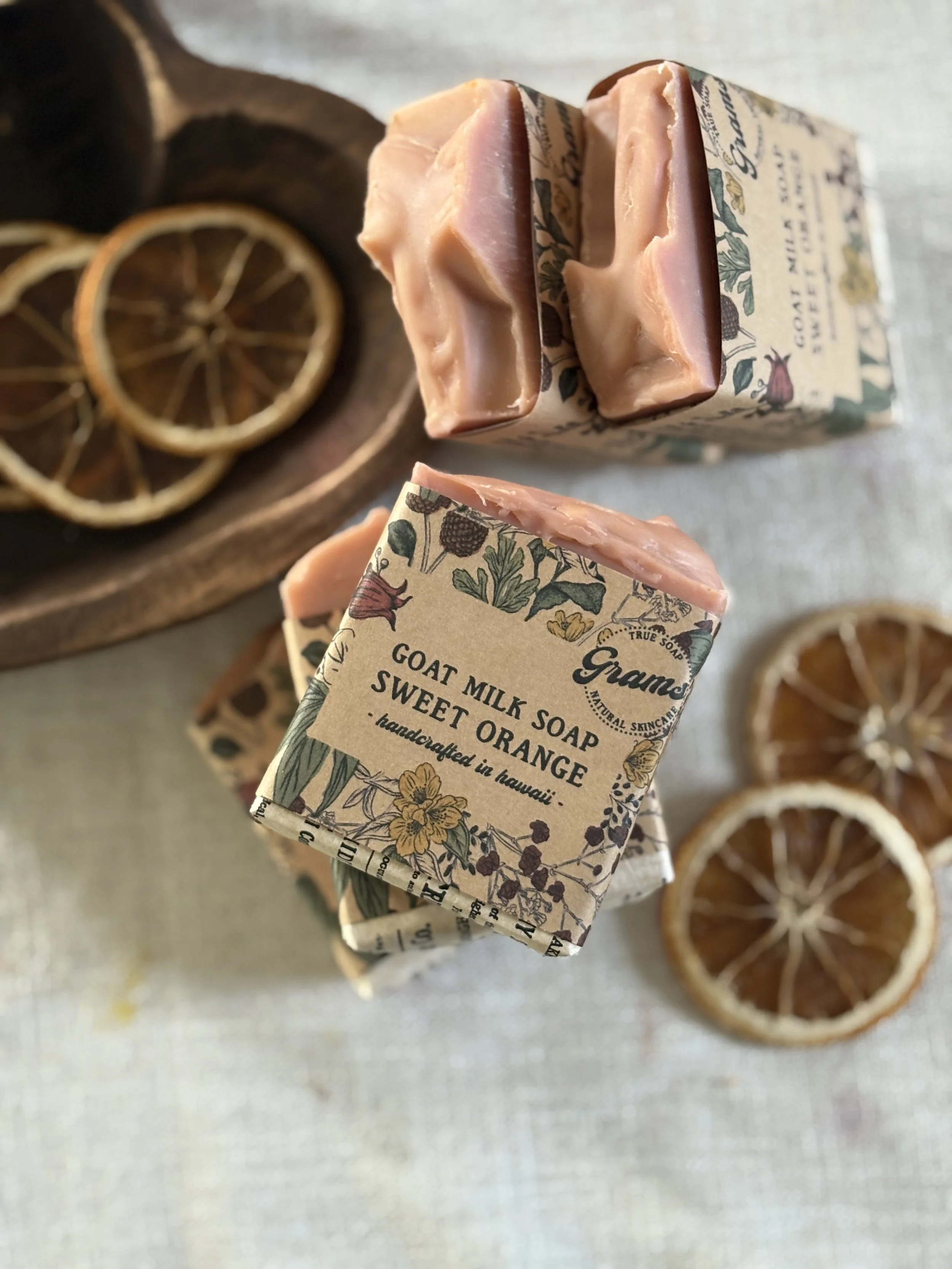 GOAT MILK SOAP - Lime & Sweet Orange