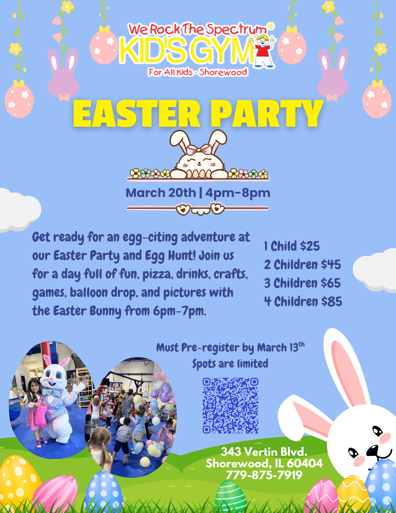 Kids Easter Party & Egg Hunt