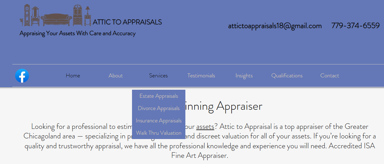 Added Subpages, social media plugin, call to action, and hyperlinks.