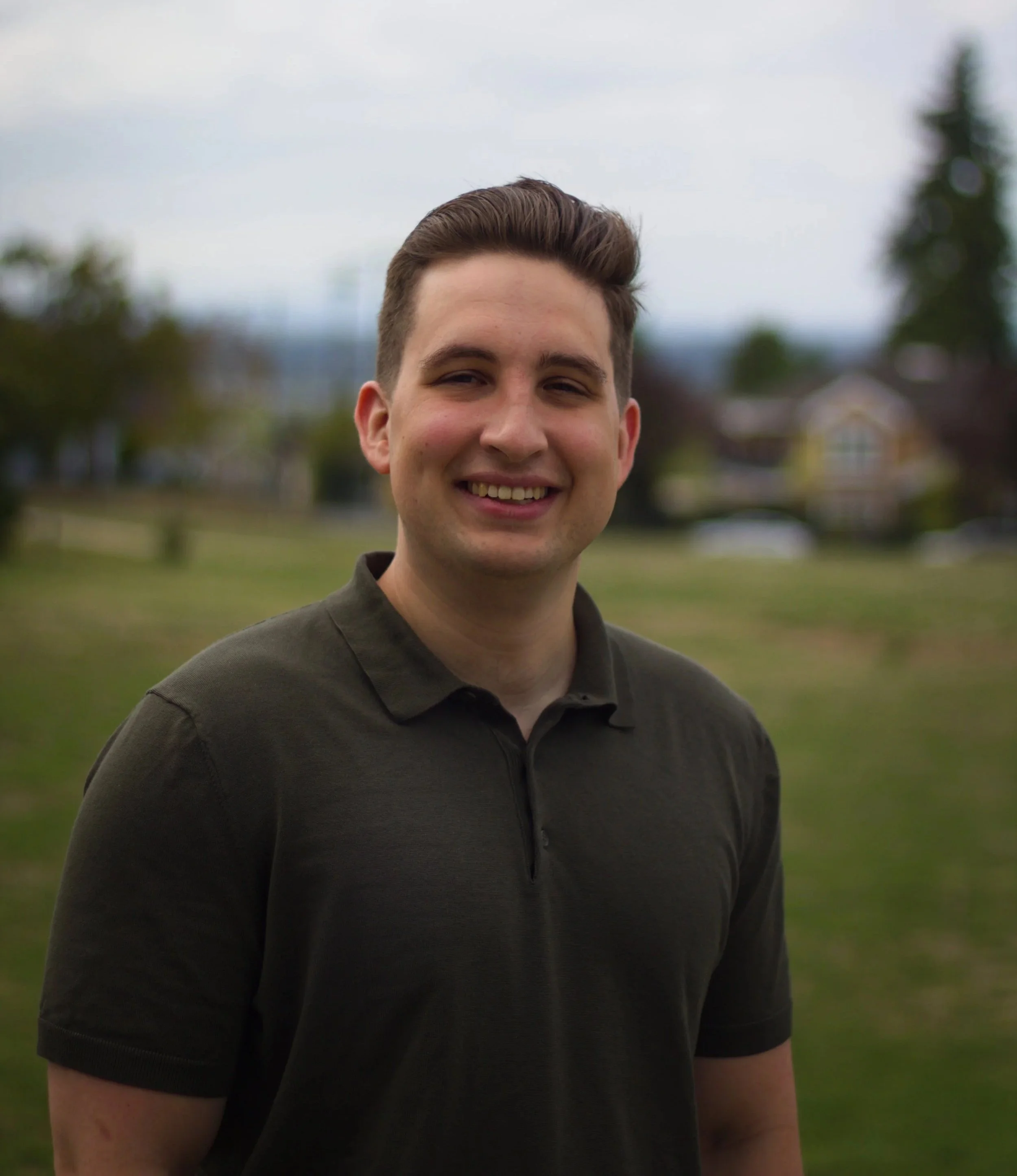 Portrait of Declan White, practicum student counsellor