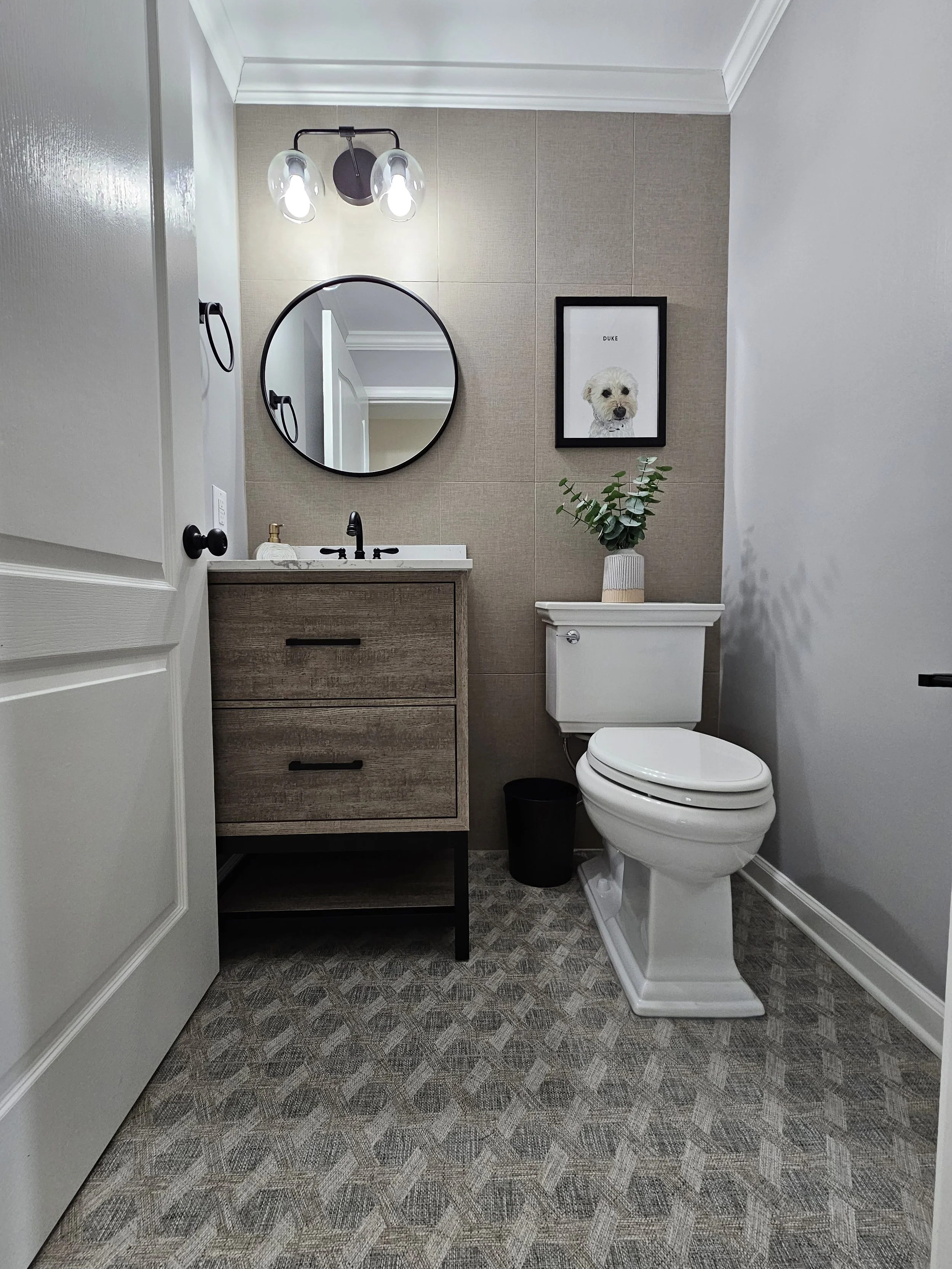 Nicole & Todd's Powder Room