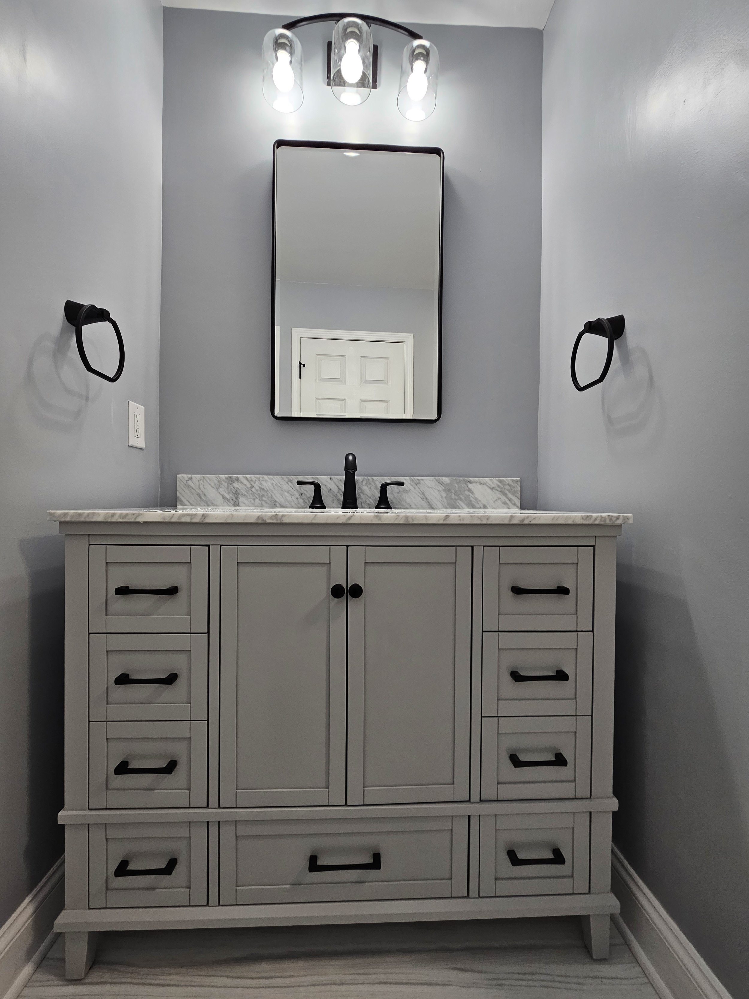 Eric & Amy's Hall Bath Paint