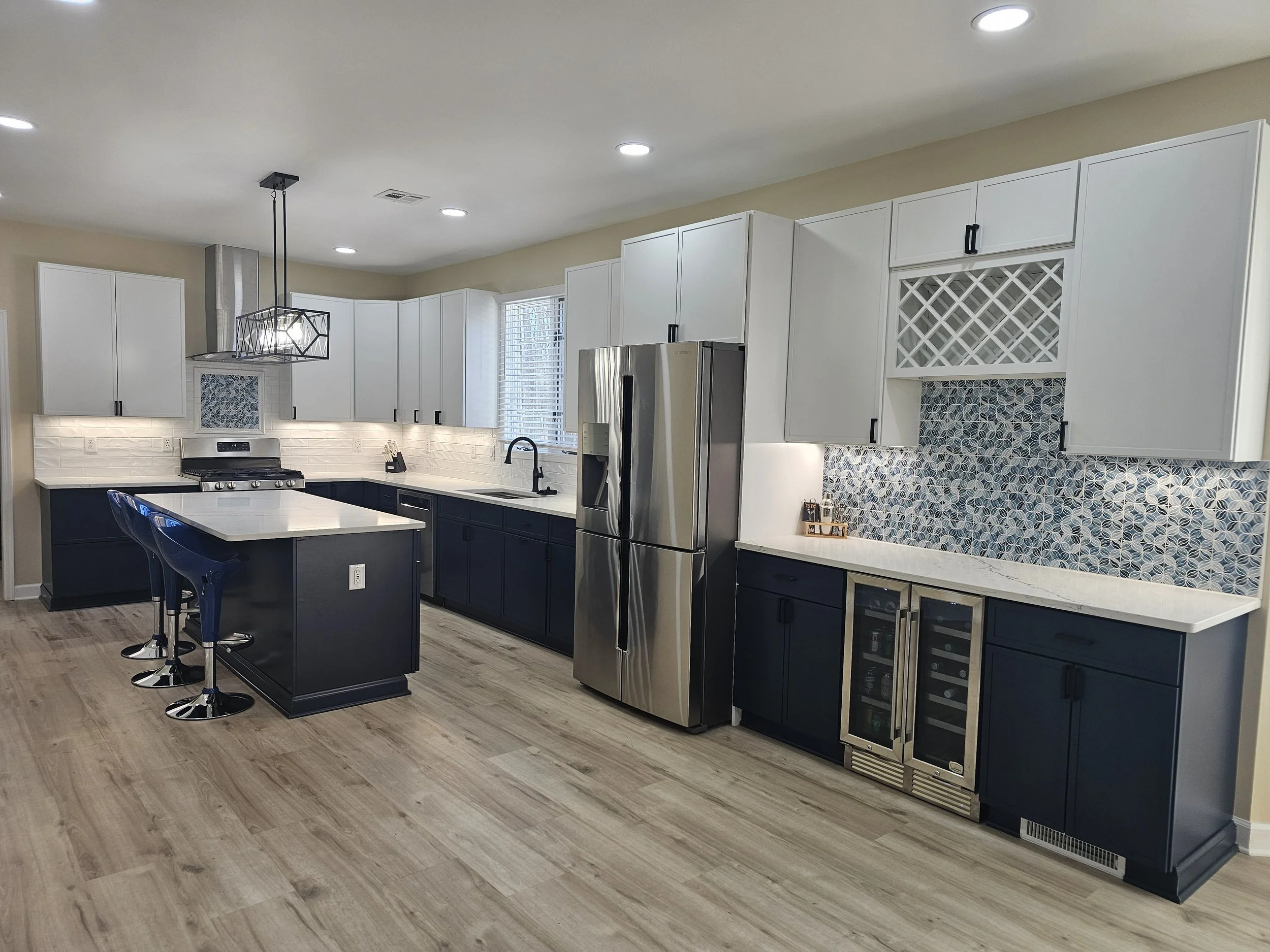 Lorraine & Ray's Kitchen Floor