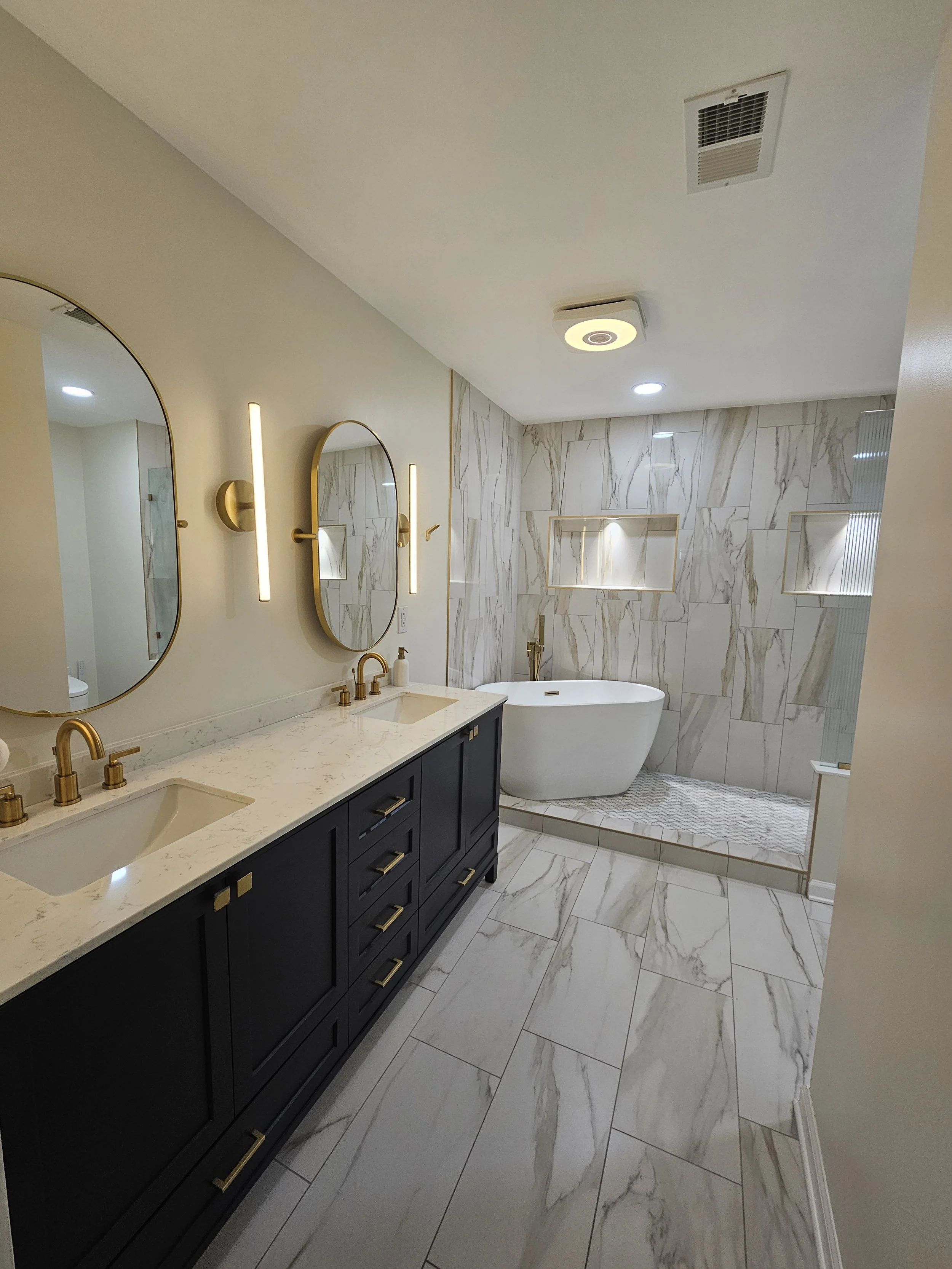 Joe & Natalia's Master Bath Floor