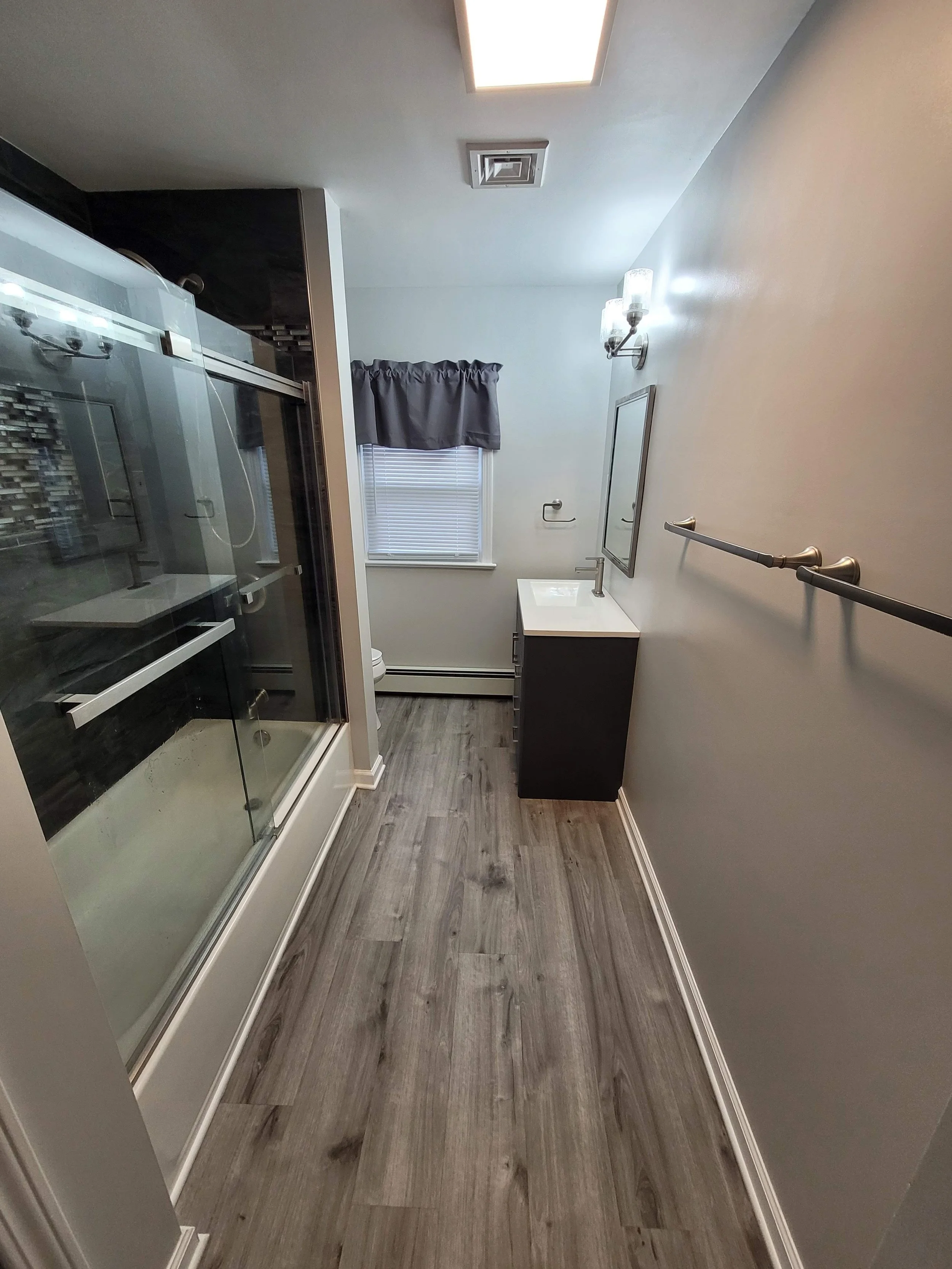 Greg's Hall Bath Floor