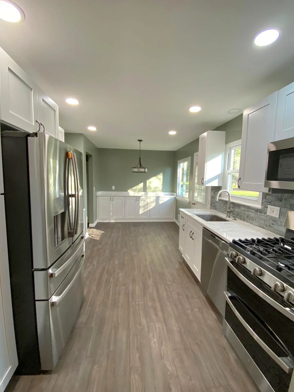 Sherry & Frank's Kitchen Floor